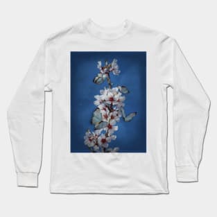 Butterflies and Blossoms Long Sleeve T-Shirt